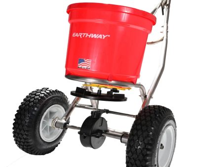 21701 -  50 lb Pro Control Stainless Steel Spreader | Earthway Hot on Sale