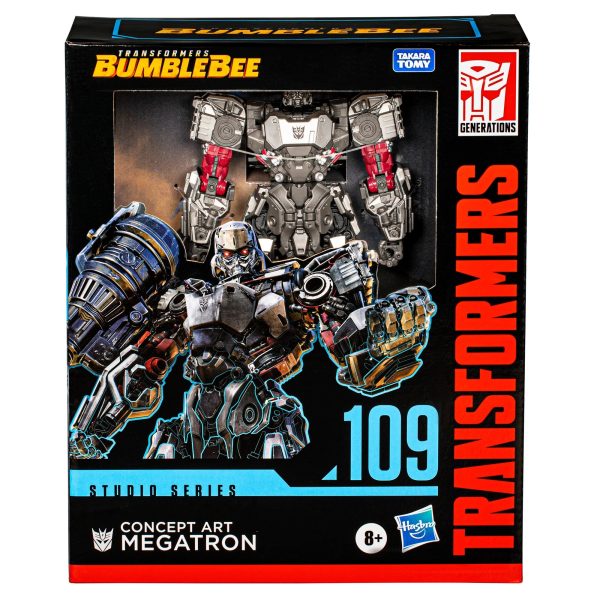 Transformers Studio Series Leader Transformers: Bumblebee 109 Concept Art Megatron Figure Online Hot Sale