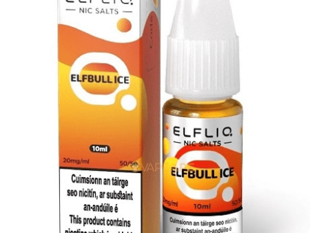 ElfLiq Nic Salt 10ml - Elfbull Ice Elf bar e-liquid Online now