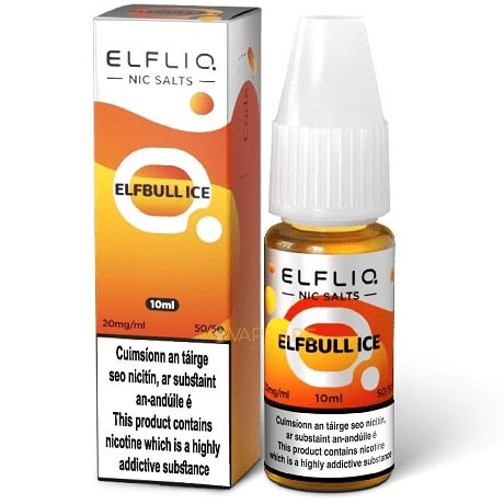 ElfLiq Nic Salt 10ml - Elfbull Ice Elf bar e-liquid Online now