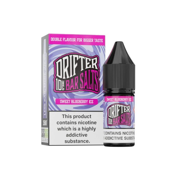 Drifter Bar Nic salt - Sweet Blueberry Ice 10ml Eliquid Sale