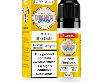 Dinner Lady 10ml E-Liquid - Lemon Sherbet Online