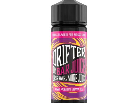 Drifter Bar - Kiwi Passion Guava Ice 50 50 100ml Shortfill Eliquid Sale