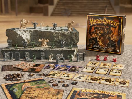 Avalon Hill Heroquest Against the Ogre Horde Quest Pack For Discount