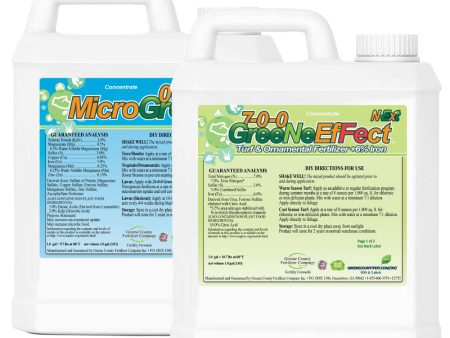 Double Dark Combo: 0-0-2 MicroGreene   7-0-0 GreeNe EfFect | Two Gallon | N-Ext Cheap