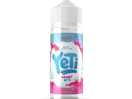 Yeti Ice Cold Frost Bite 100ml Shortfill For Discount