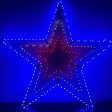 Patriotic Triple Star - 31  | Outdoor Lights and Wire Decor Online now