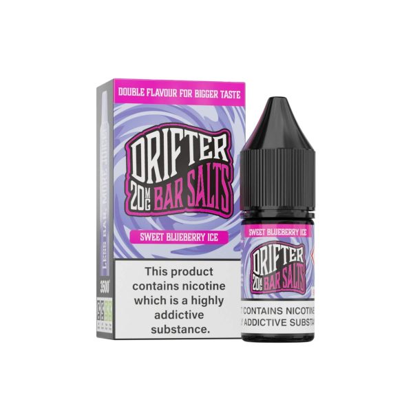 Drifter Bar Nic salt - Sweet Blueberry Ice 10ml Eliquid Sale