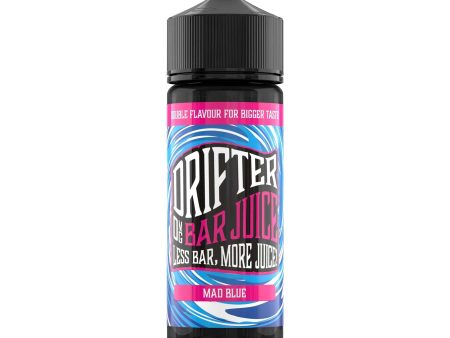 Drifter Bar - Mad Blue 50 50 100ml Shortfill Eliquid For Cheap