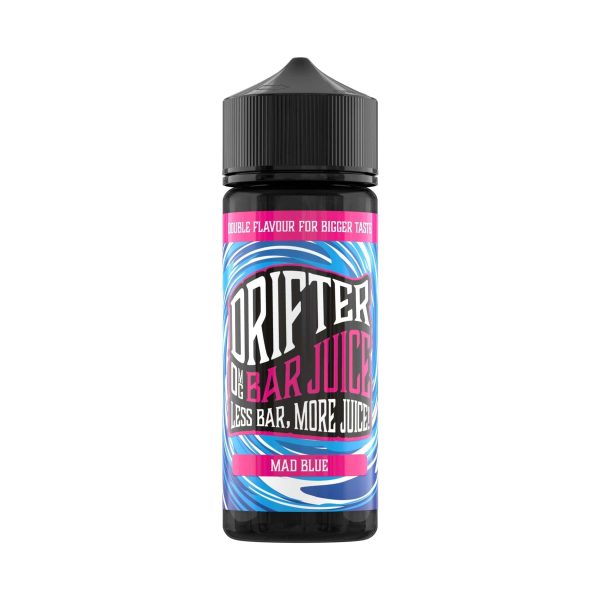 Drifter Bar - Mad Blue 50 50 100ml Shortfill Eliquid For Cheap