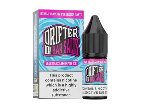 Drifter Bar Nic salt - Blue Razz Lemonade Ice 10ml Eliquid Discount