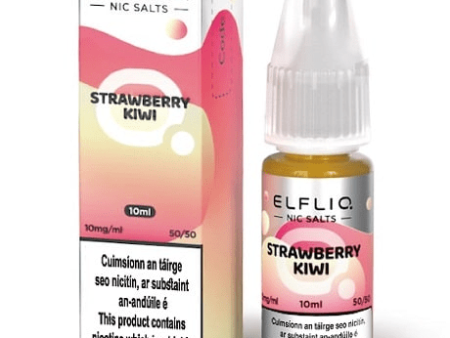 ElfLiq Nic Salt 10ml - Strawberry Kiwi Elf bar e-liquid Sale