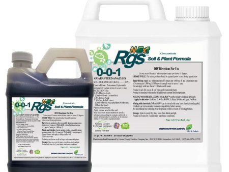 0-0-1 RGS Root Growth Bio-Stimulant, Sea Kelp | N-Ext on Sale