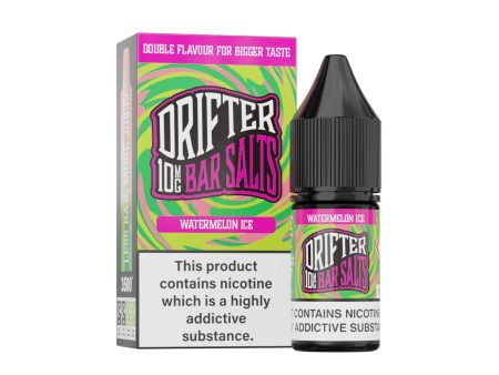 Drifter Bar Nic salt - Watermelon Ice 10ml Eliquid Online Sale