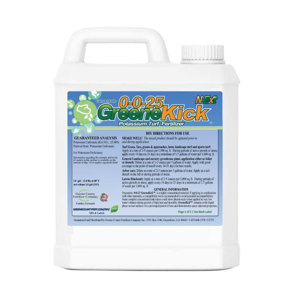 GreeNePak Lawn Fertilizer | Four Gallons | N-Ext on Sale