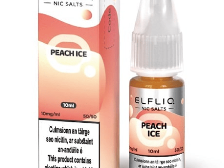 ElfLiq Nic Salt 10ml - Peach Ice Elf bar e-liquid Online Hot Sale