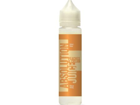 ABSOLUTION JUICE - 50ML SHORTFILL - PEACHES & CREAM For Discount