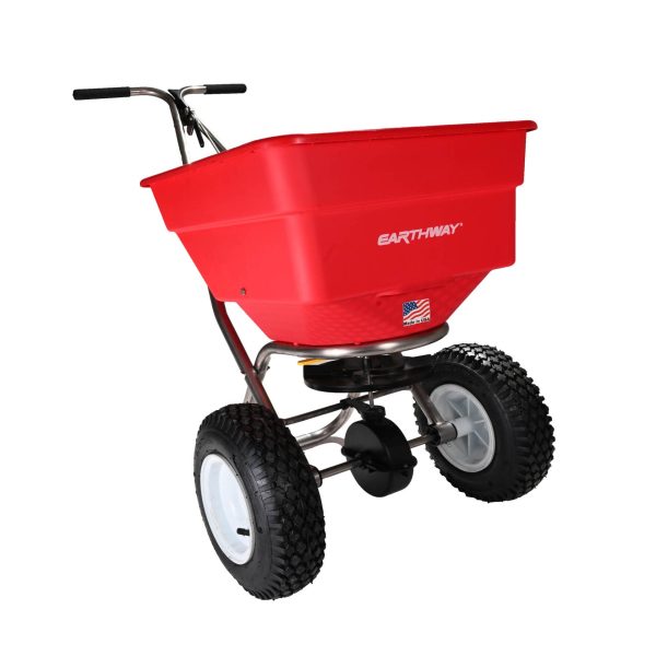 21711 - 100 LB Pro Control Stainless Steel Spreader | Earthway Online Sale