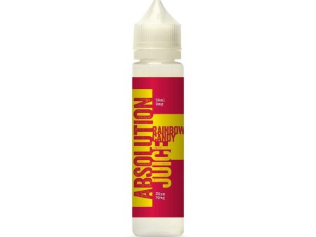 ABSOLUTION JUICE - 50ML SHORTFILL - RAINBOW CANDY For Sale