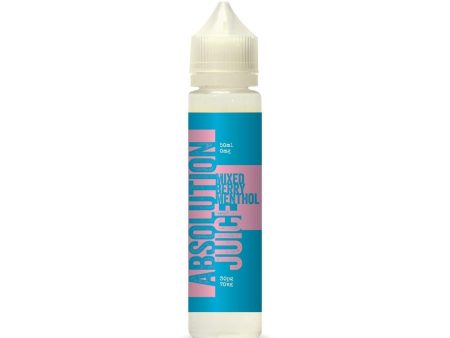 ABSOLUTION JUICE - 50ML SHORTFILL - MIXED BERRY MENTHOL For Sale