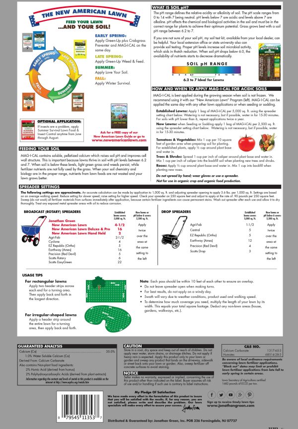 Mag-I-Cal® for Lawns in Acidic Soil | Jonathan Green For Cheap