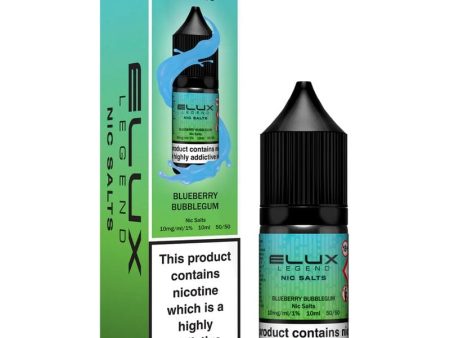 Elux Legend Nic Salt - Blueberry Bubblegum 10ml Eliquid Sale