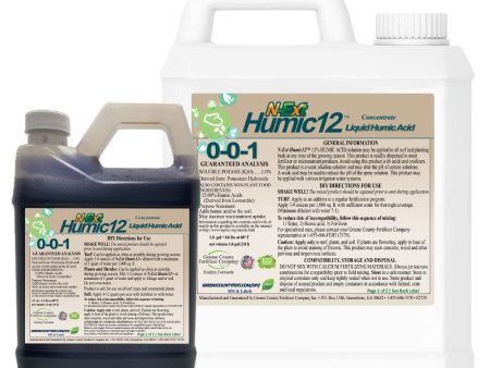 0-0-1 Humic12 Bio-Stimulant, Humic Acid 12 Percent | N-Ext Sale