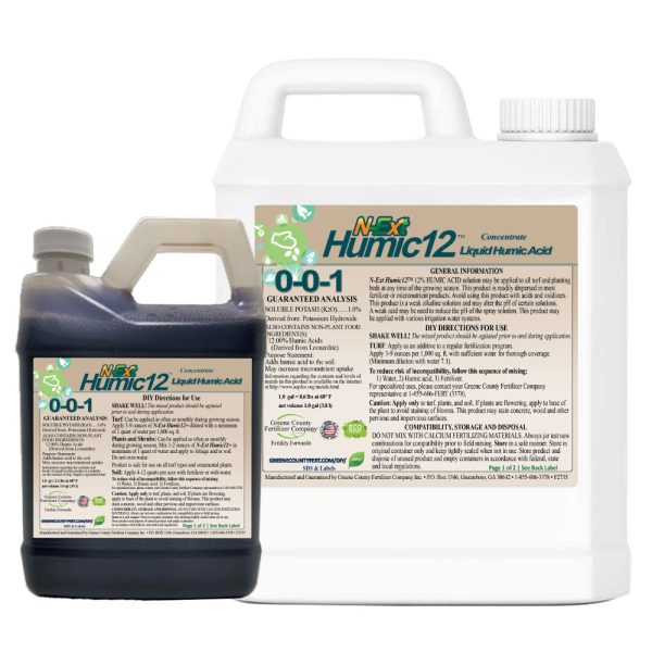 0-0-1 Humic12 Bio-Stimulant, Humic Acid 12 Percent | N-Ext Sale