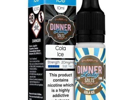 Dinner Lady 10ml Salt Nicotine E-Liquid - Cola Ice Online