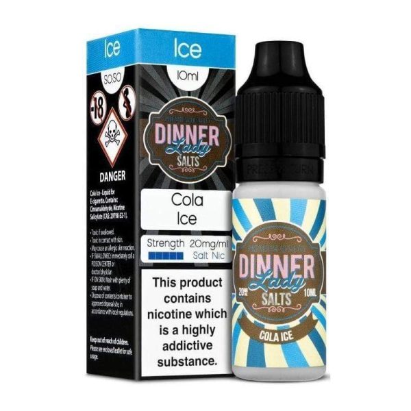 Dinner Lady 10ml Salt Nicotine E-Liquid - Cola Ice Online