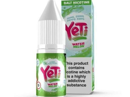 Yeti 10ml Salt Nicotine E-Liquid - Watermelon Supply